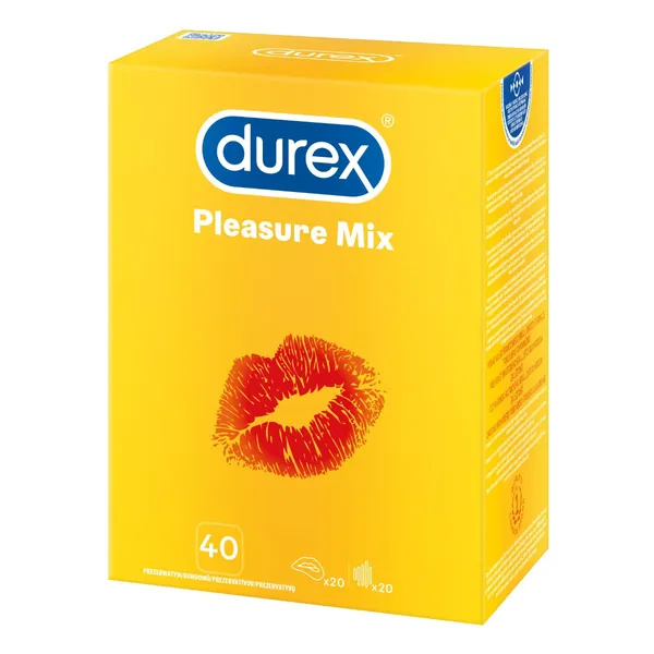 DUREX Pleasure mix 40 kusů