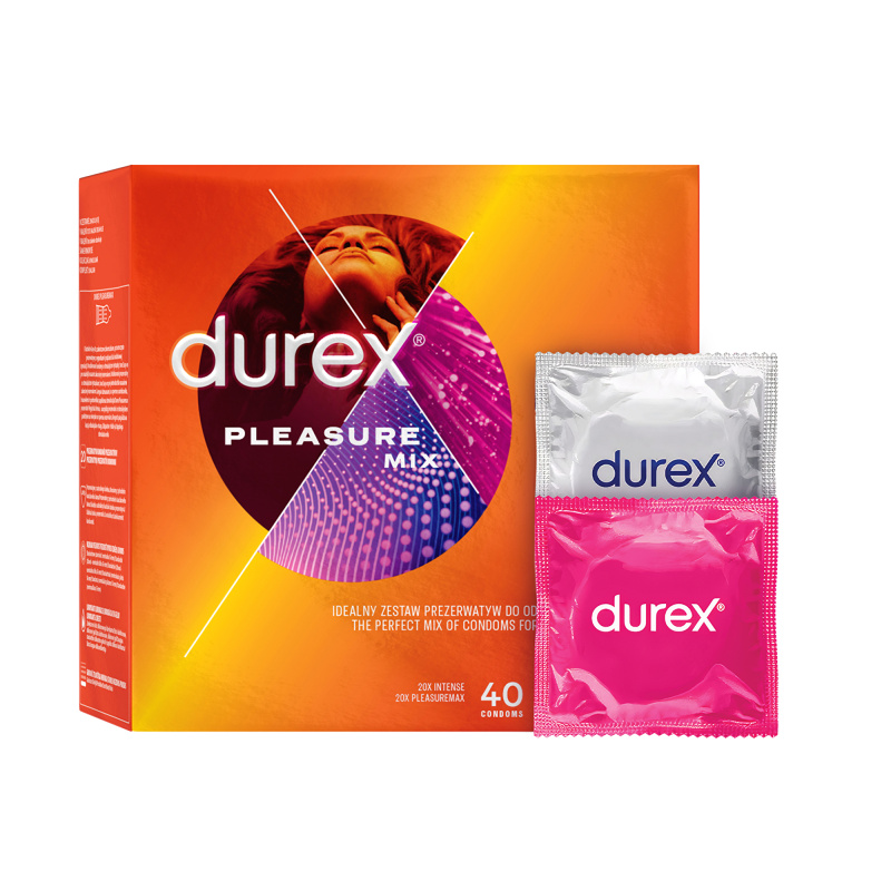 DUREX Pleasure mix 40 kusů