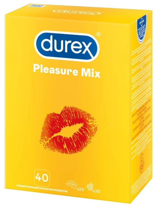 DUREX Pleasure mix 40 kusů