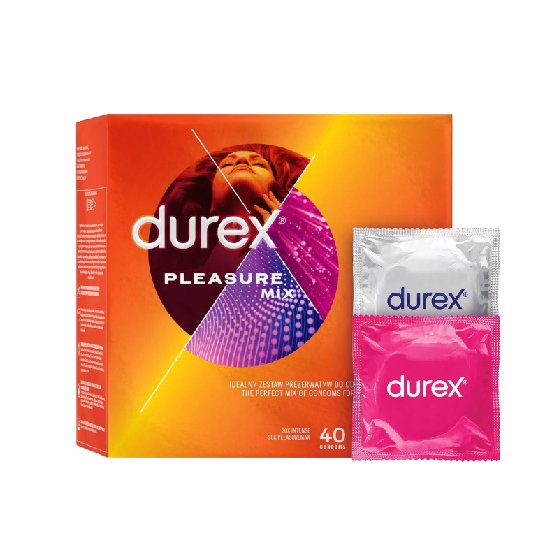 DUREX Pleasure mix 40 kusů