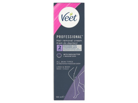 Veet Professional All Skin Types depilační krém pro všechny typy pokožky 100 ml