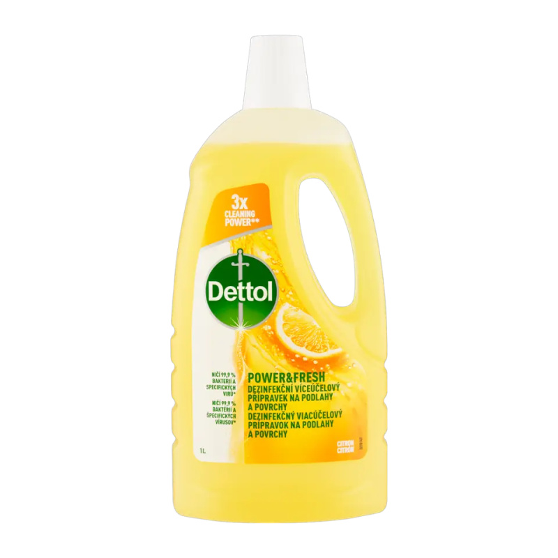Dettol Dezinfekční víceúčelový přípravek na podlahy a povrchy – citron