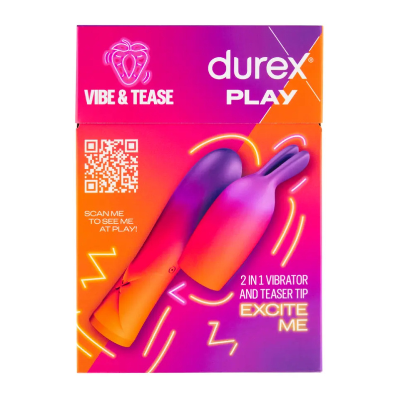 Durex Play vibrátor 2v1 se stimulační špičkou