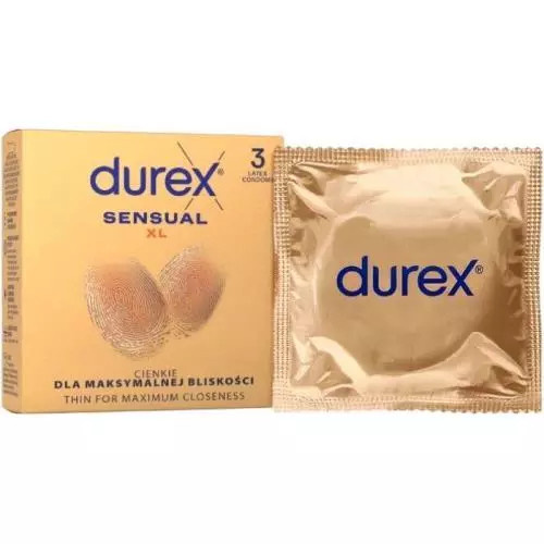 DUREX Sensual XL 3 kusy