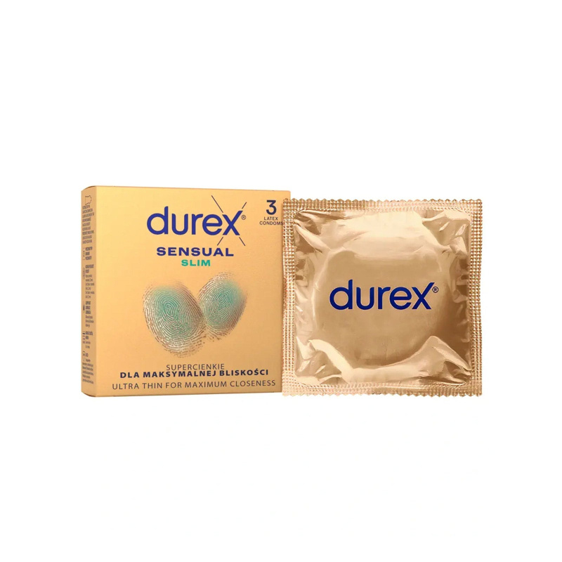 DUREX Sensual slim 3 kusy