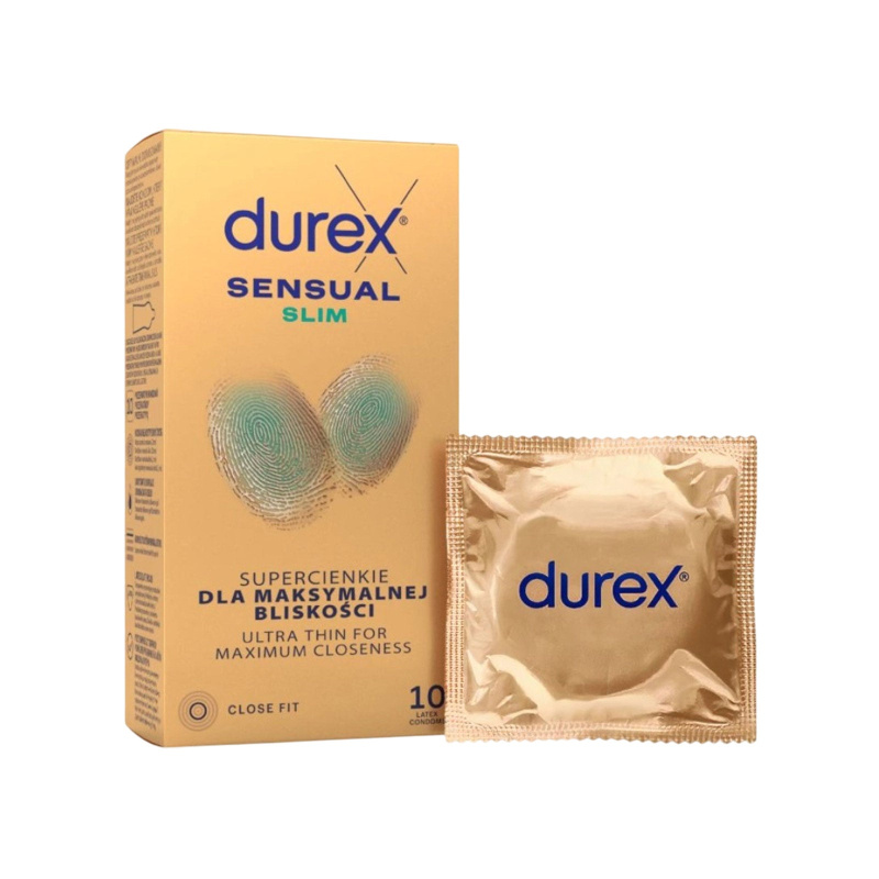 DUREX Sensual slim 10 kusů