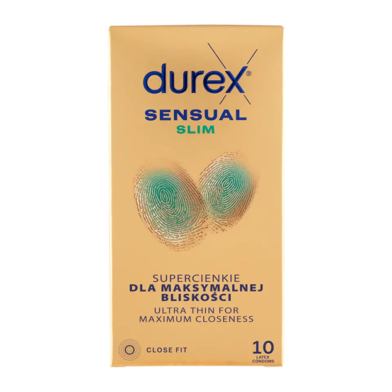 DUREX Sensual slim 10 kusů