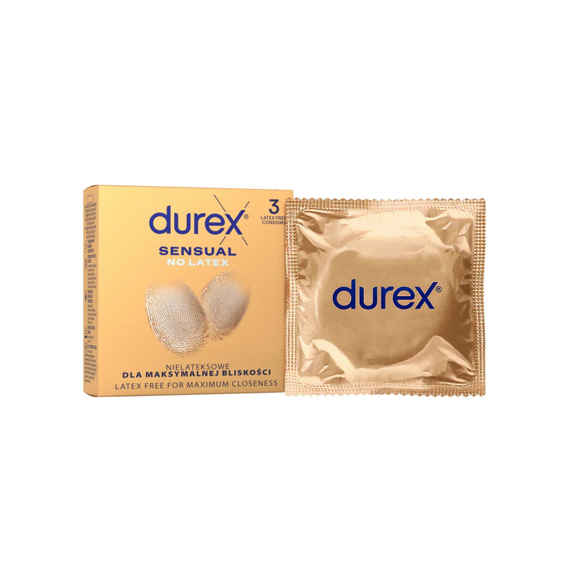 DUREX Sensual no latex 3 kusů