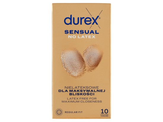 DUREX Sensual no latex 10 kusů