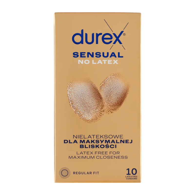 DUREX Sensual no latex 10 kusů