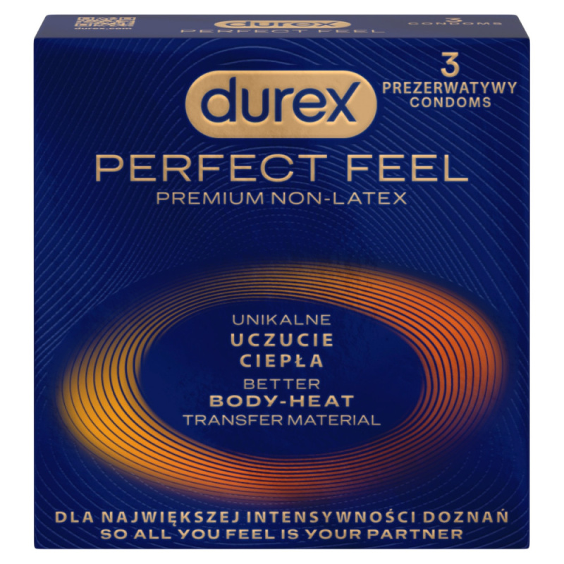Durex kondomy (3ks/kra) Perfect Feel