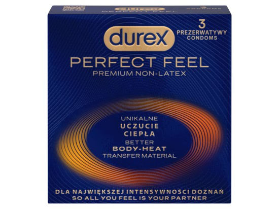 Durex kondomy (3ks/kra) Perfect Feel