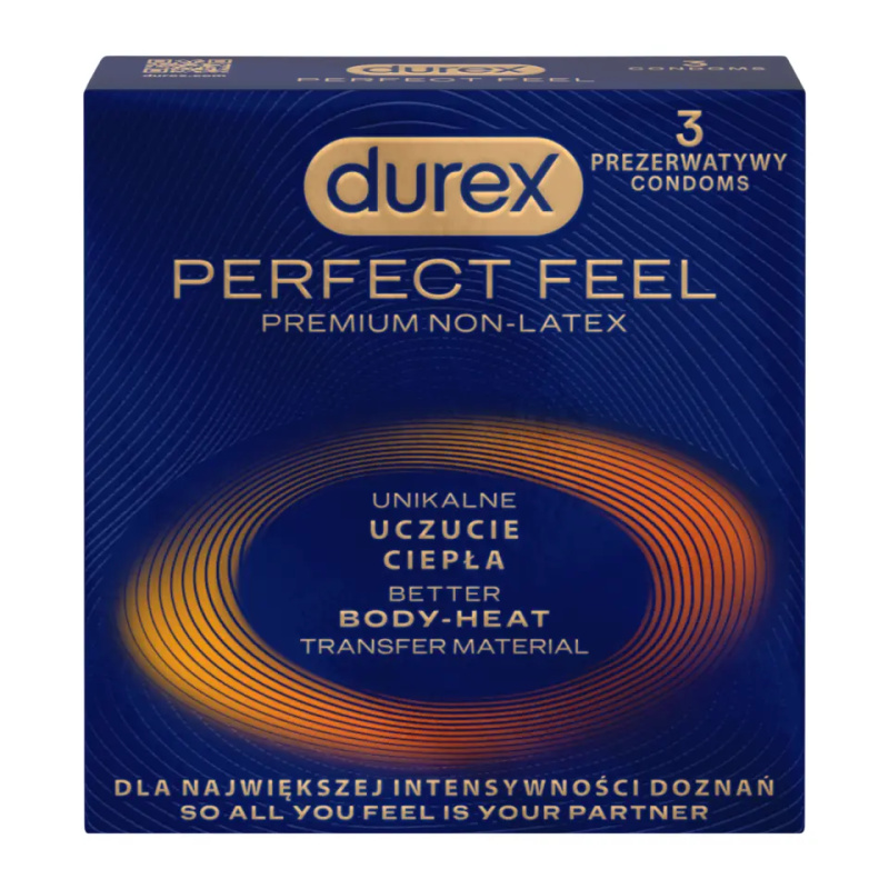 Durex kondomy (3ks/kra) Perfect Feel