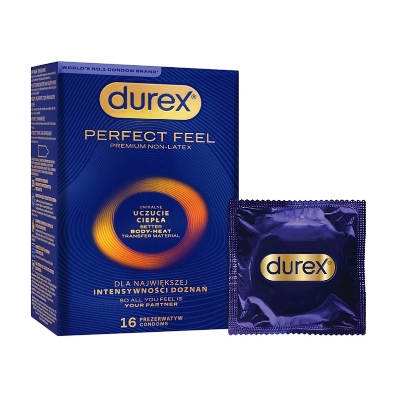 Durex Kondomy Perfect Feel 16 ks