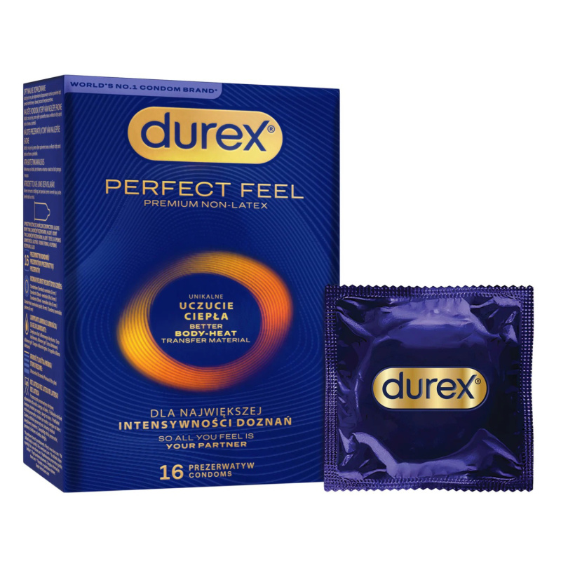 Durex Kondomy Perfect Feel 16 ks