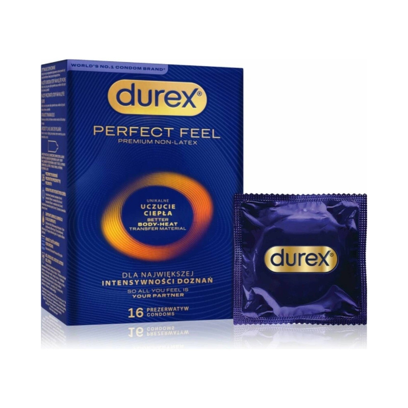 Durex Kondomy Perfect Feel 16 ks