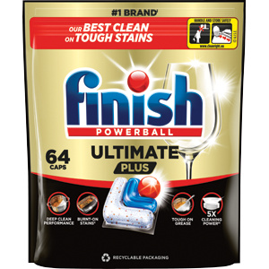 Finish Ultimate Plus Fresh kapsle do myčky 64 ks