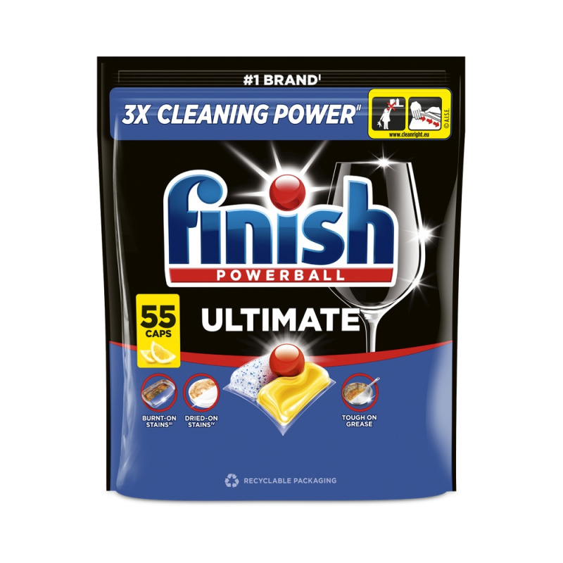 Finish Ultimate Lemon kapsle do myčky nádobí