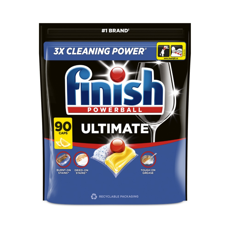 Finish Ultimate Lemon kapsle do myčky nádobí