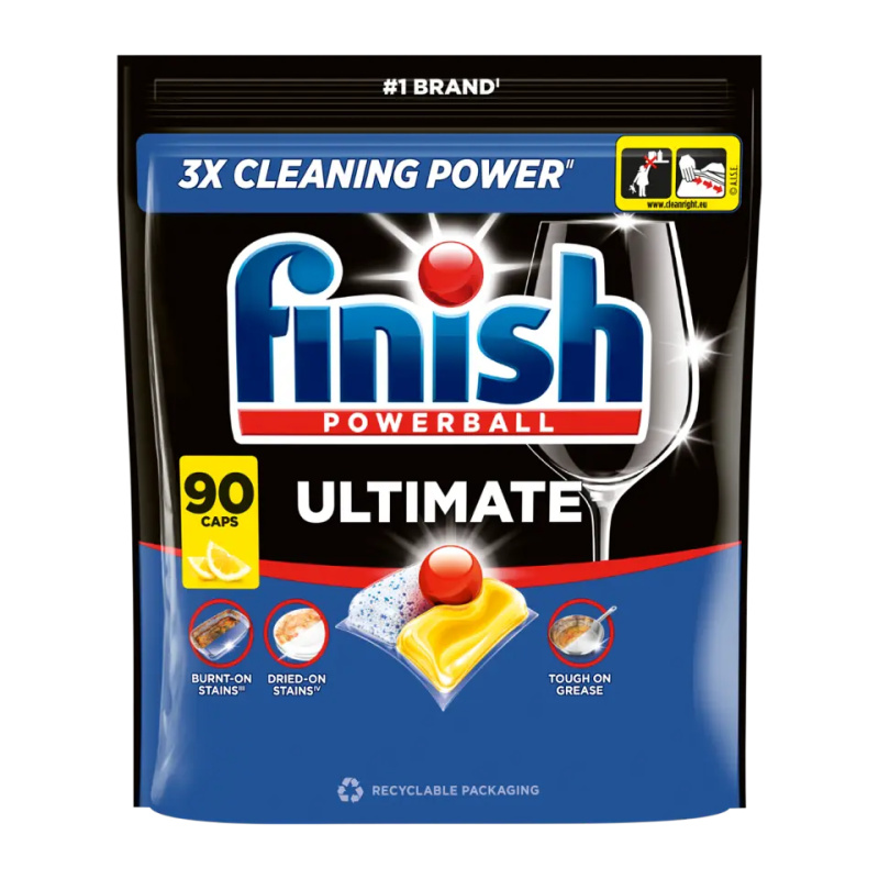 Finish Ultimate Lemon kapsle do myčky nádobí