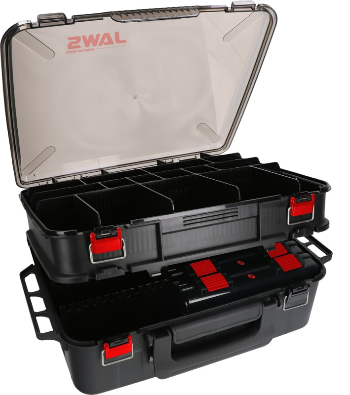 Mikado box two-compartment jaws černý