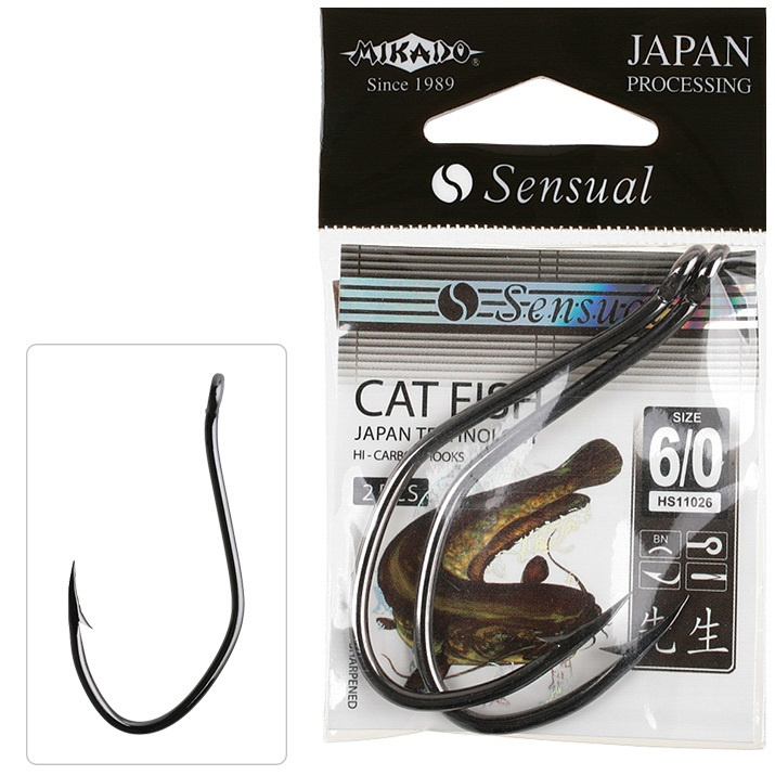Mikado háčky sensual cat fish - 8/0 2 ks