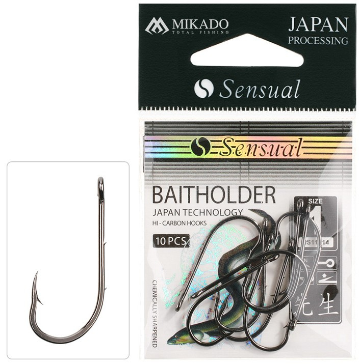 Mikado háčky sensual baitholder bn 10 ks - 2