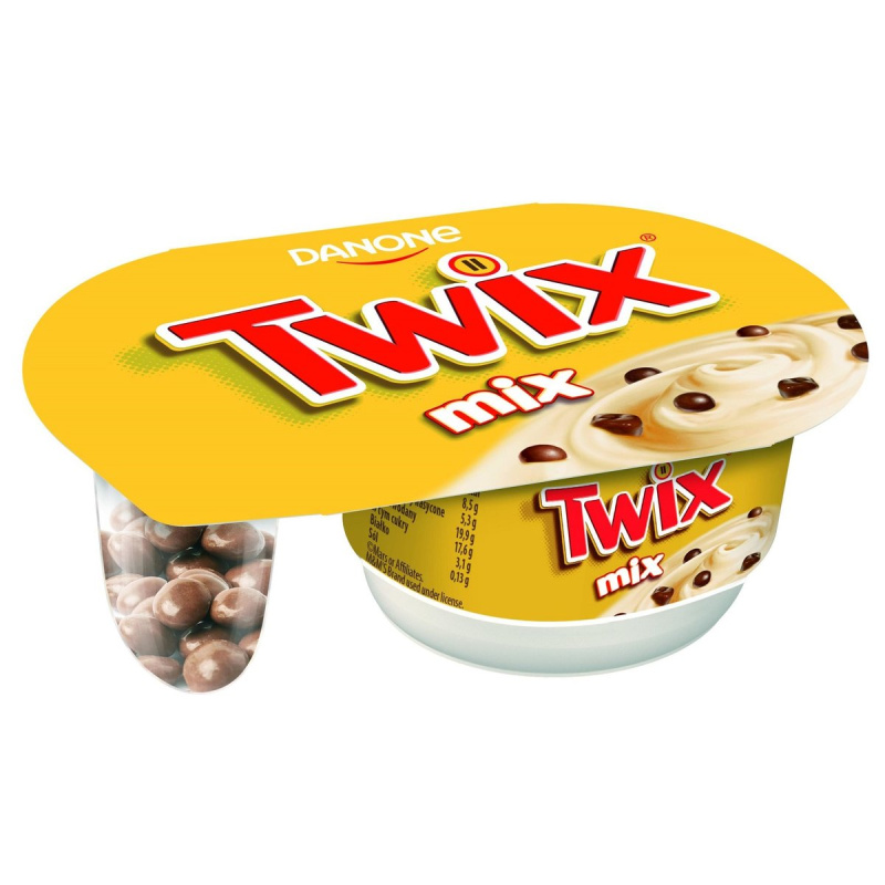Danone Jogurt s Twix kuličkami v čokoládě
