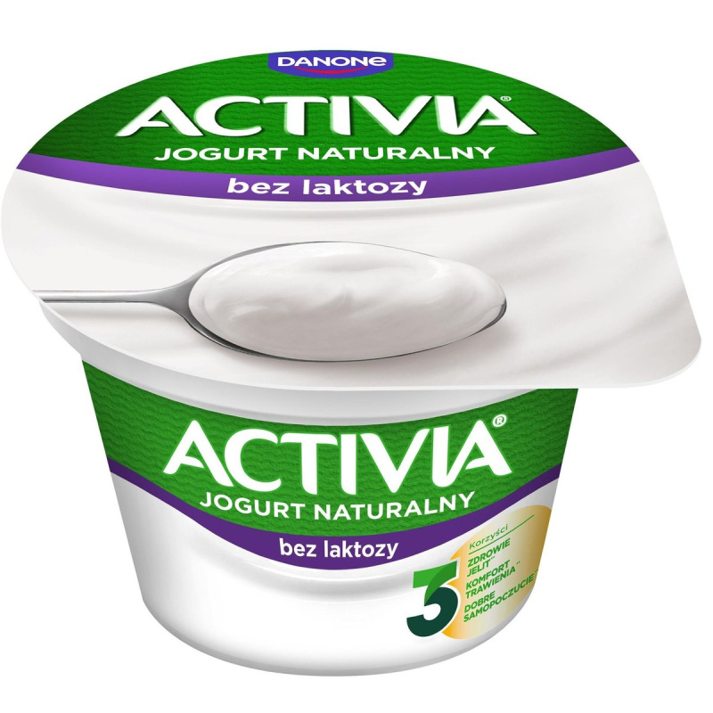 Activia Probiotický jogurt bílý bez laktózy