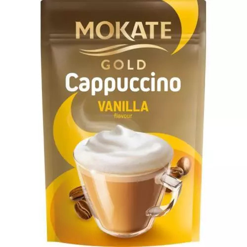 Mokate Caffetteria cappuccino gold vanilla 100g