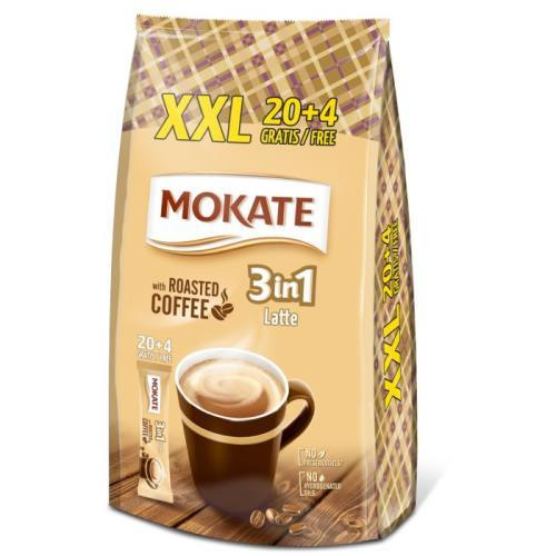 Mokate 3in1 latte xxl bag24 360g
