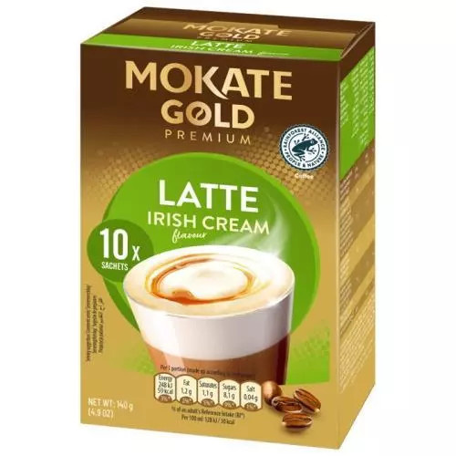 Mokate Gold premium latte irish cream 140g