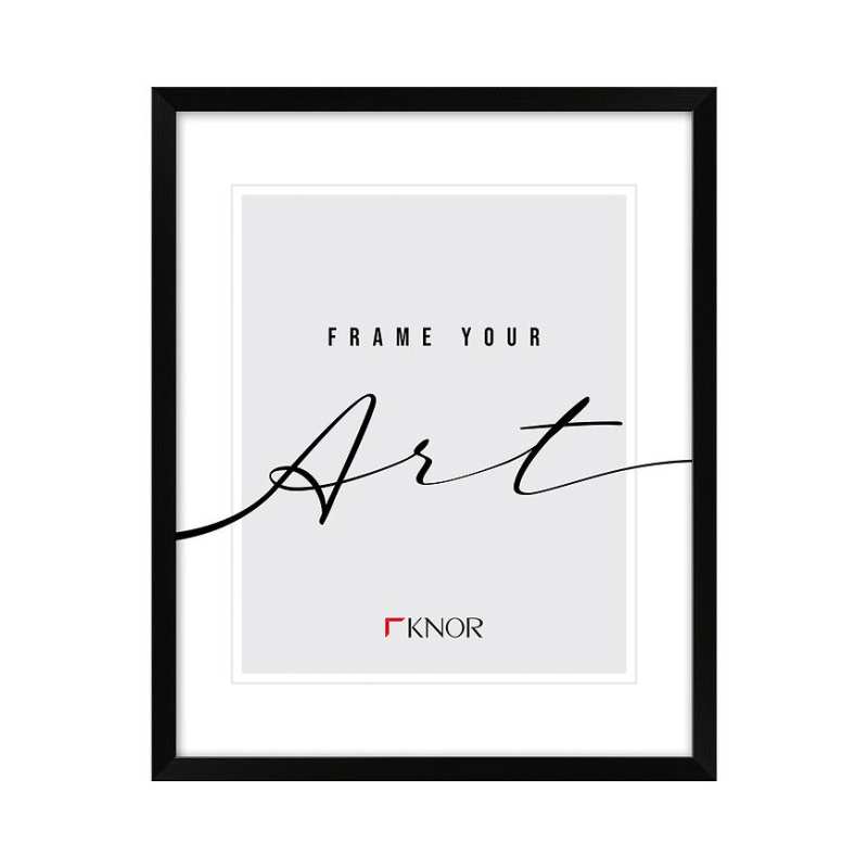 Fotorámeček 18x24 černá lesky