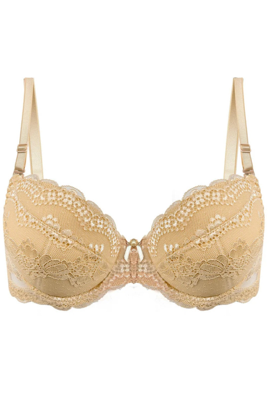 BRA 36 BEIGE béžová 80D