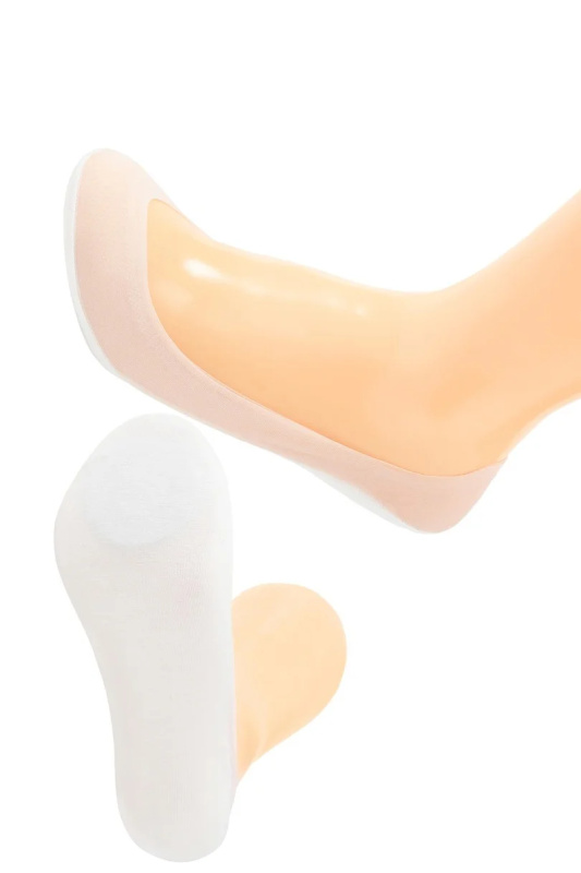 Dámské ponožky baleríny ST-49 růžová 36-41