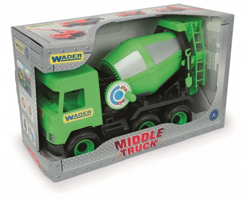 Wader Middle Truck zelený míchačka na beton 32104