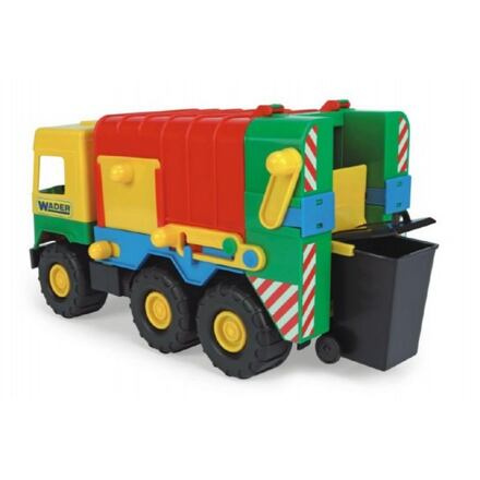 Plastové popelářské auto Middle Truck Wader