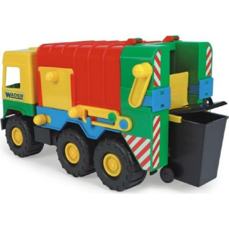 Plastové popelářské auto Middle Truck Wader