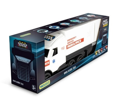 magický truck action ambulance – velký nákladní vůz pro děti