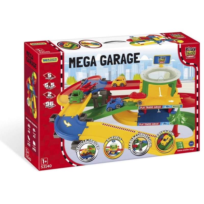 Wader Mega garáž PLAY TRACKS 5.5 m 53140