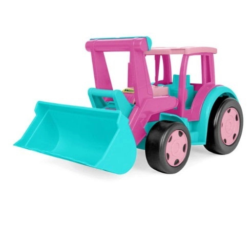 Gigant traktor nakladač růžový 60 cm