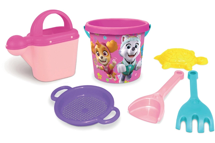 Wader sada na písek 6 dílů Paw Patrol růžová