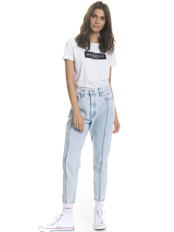 Dámské kalhoty Jeans 237 - Big Star 30 jeans-sv.modrá