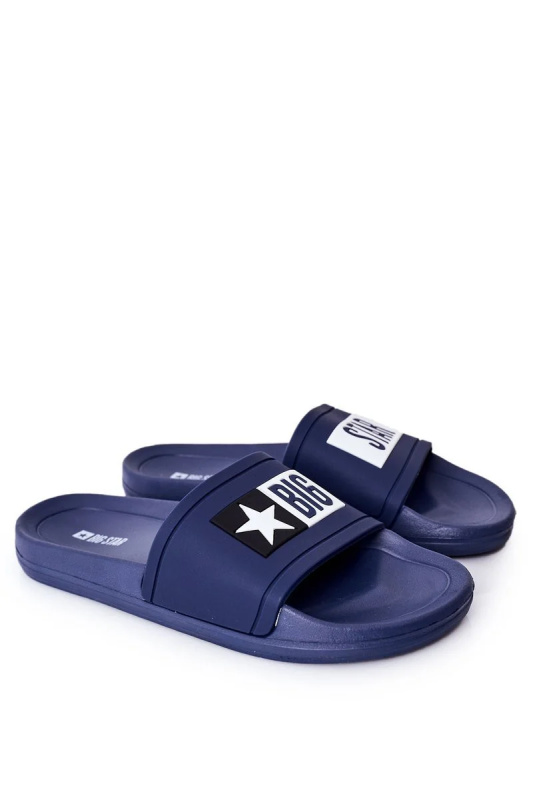 Pánské pantofle Big Star - tmavě modré Velikost: 46