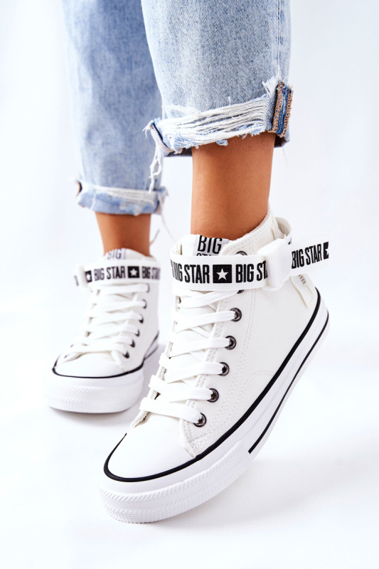 High Heeled Sneakers Big Star GG274027 White 38