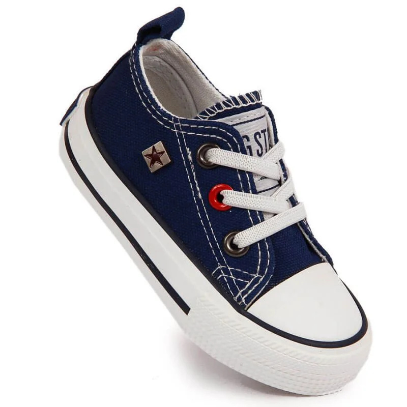 Nízké tenisky Big Star Jr HH374195 navy blue 18
