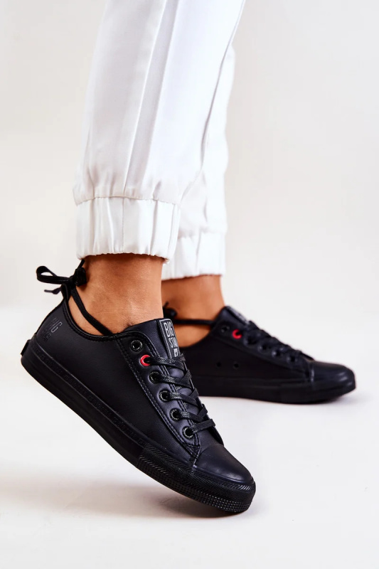 Dámské klasické tenisky Big Star - černé Velikost: 38