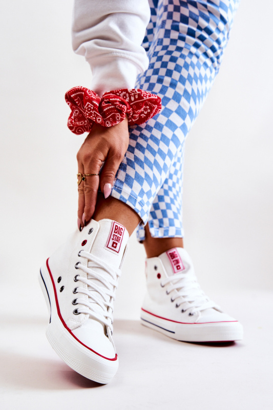 High Sneakers Big Star JJ274127 White 37