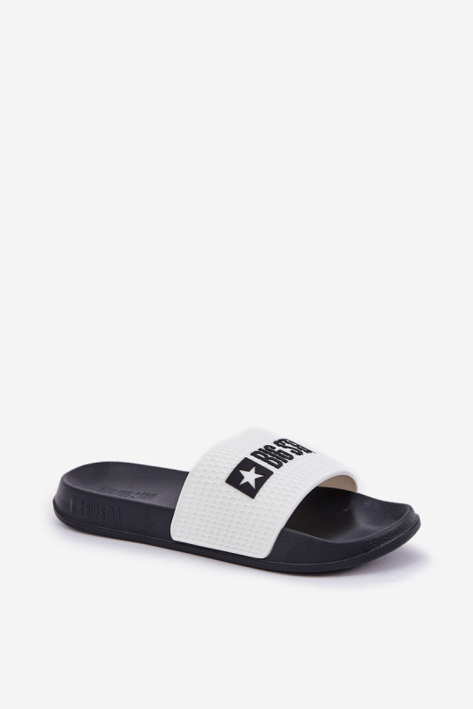 Pánské pantofle Big Star – bílé Velikost: 41