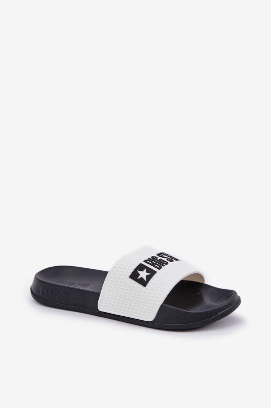 Pánské pantofle Big Star – bílé Velikost: 45